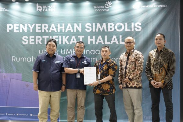 Tingkatkan Daya Saing Global, Telkom Dukung Sertifikasi Halal 497 UMKM Binaan