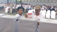KPU Parimo Gelar Simulasi Pungut Hitung Suara Pemilu 2024