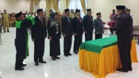 Pj Bupati Parigi Moutong Lantik Enam Pejabat Pimpinan Tinggi Pratama