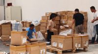 KPU Parigi Moutong Mulai Packing Logistik Pemilu 2024