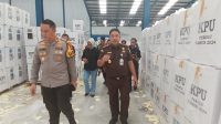 Pastikan Kesiapan Pemilu 2024, Kapolres Parimo Bersama Kajari Tinjau Gudang Logistik KPU