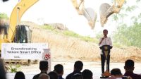 Presiden Groundbreaking Telkom Smart Office di IKN, Percepat Konektivitas Telekomunikasi Nusantara