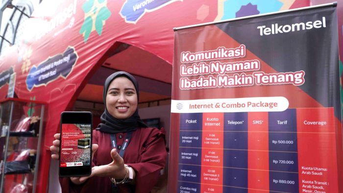 Sambut Musim Haji 2024, Telkomsel Hadirkan Paket RoaMAX Haji dan Layanan GraPARI Makkah