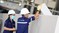 Gubernur Sulteng Resmi Luncurkan Mortar Instan dan Bata Ringan Kalla Beton