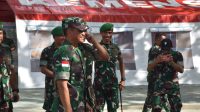 Pangdam XIII Merdeka Tinjau Pusltada Atlet PON Sulteng