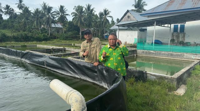 Kepala DKP Sulteng Kunjungi BBI Kulango Disela Menyertai Kunker Gubernur Rusdy di Buol