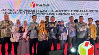 Kordiv Pencegahan, Parmas dan Humas Bawaslu Parimo Hadiri Rapat Evaluasi Nasional Kehumasan di Jakarta