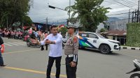 100 Personil Amankan Jalan Menuju KPU, Ribuan Pendukung Kawal Anwar-Reny