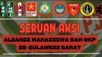 Aliansi Mahasiswa Sulbar dan OKP Akan Gelar Unjuk Rasa di Kantor Gubernur, Ini Tuntutannya