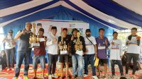 Lomba Perahu Layar Tradisional di Pantai Bamba Disambut Antusias, Pasangan Anwar-Reny Didukung Warga