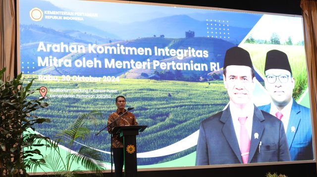 Jaga Integritas, Mentan Amran Tegas Tidak Ada Fee Proyek