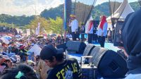 Puluhan Ribu Massa Pendukung Pasangan BERANI Padati Kampanye Akbar di Parimo