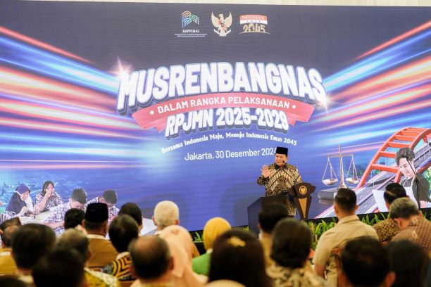 Presiden Prabowo Sampaikan Arah 5 Tahun Mendatang Dalam MUSRENBANGNAS RPJMN 2025-2029