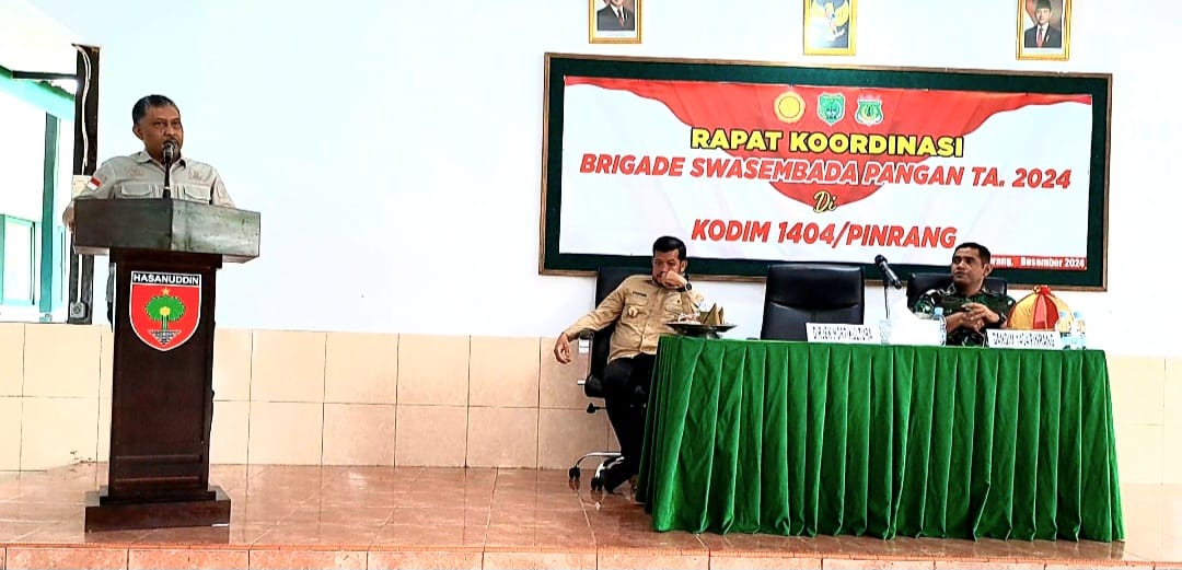 Perkuat Brigade Pangan, Kementan Konsolidasi Teknis di Pinrang Melalui Ditjen Hortikultura