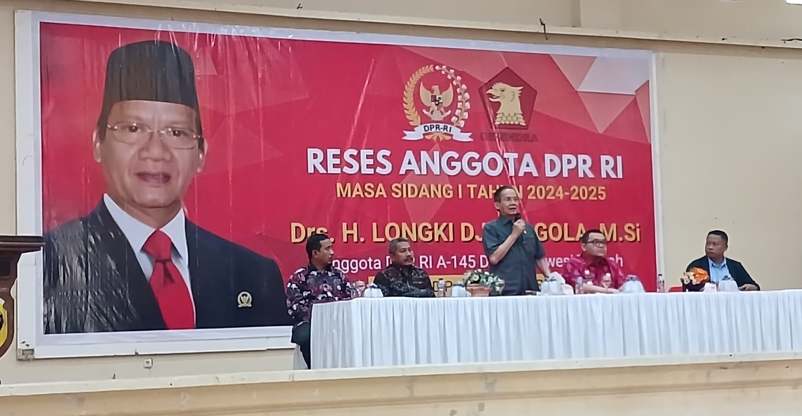 Reses di Parimo, Longki Djanggola : Menjaring Aspirasi Masyarakat Wajib Hukumnya