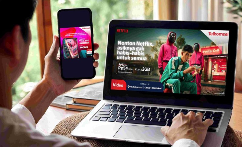 Telkomsel Hadirkan Promo Paket Netflix Bundle Data Telkomsel Menyambut NATARU 2025