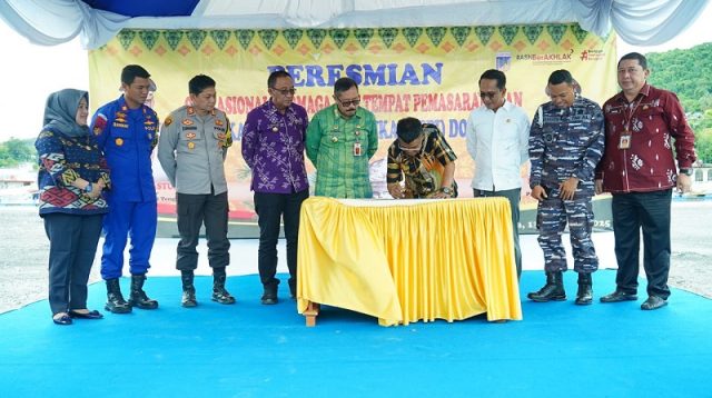 Proyek Strategis Daerah di DKP Sulteng, Gubernur Rusdy Resmikan Operasional Pelabuhan PPI Donggala