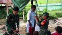 Warga Distrik Homeyo, Papua Tengah Sambut Bahagia Makan Bergizi Gratis: Terima Kasih Bapak Prabowo