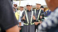 Gubernur Anwar Hafid Tinjau Pembangunan Masjid Raya Baitul Khairaat