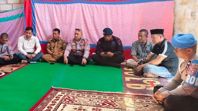 IMIP Bersama TNI/Polri, Serahkan Santunan ke Keluarga Korban