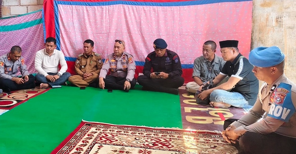 IMIP Bersama TNI/Polri, Serahkan Santunan ke Keluarga Korban