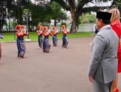 Tari Indang Sumbar Sambut Ratu Maxima saat Temui Prabowo di Istana