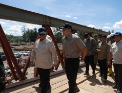 Usai Tahun Baru di Tapanuli Selatan, Prabowo ke Aceh Tamiang Tinjau Pembangunan Huntara