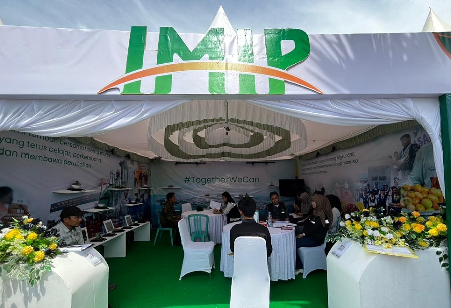 PT IMIP Paling Diminati Pencari Kerja di Job Fair HUT ke-26 Morowali
