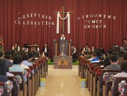 Dalam Sukacita Natal, POUK IMIP Kabarkan Pesan Kasih dan Harapan