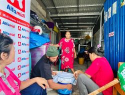 Alfamidi Branch Palu Gelar Pelatihan Pembuatan Pupuk Organik Cair Bersama Bank Sampah Talise