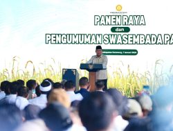 Bareng Petani di Karawang, Prabowo Umumkan Keberhasilan Indonesia Swasembada Pangan 2025
