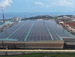 Kembangkan Energi Terbarukan, PT DSI Bangun PLTS Atap di Kawasan IMIP