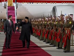 Prabowo Tiba di Yordania, Disambut Jet Tempur F-16 dan Putra Mahkota Kerajaan