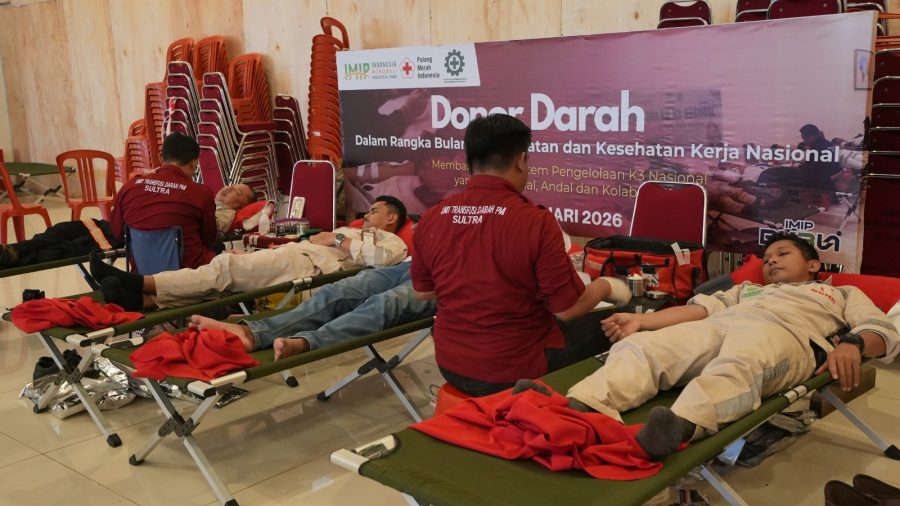 IMIP Target Salurkan 480 Kantong Darah Peringati BK3N 2026