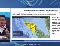 BNPB: Mayoritas Wilayah Terdampak Bencana di Sumbar, Sumut, dan Aceh Masuk Fase Pemulihan