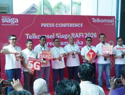 Telkomsel Area Pamasuka Siaga Melayani Sepenuh Hati Selama RAFI 2026