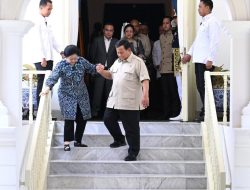 Prabowo Bertemu Megawati di Istana Merdeka, Silaturahmi Antarpemimpin