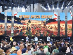 Monas Jadi Panggung Rakyat: Prabowo Ingin Seluruh Warga Rasakan Kegembiraan Lebaran