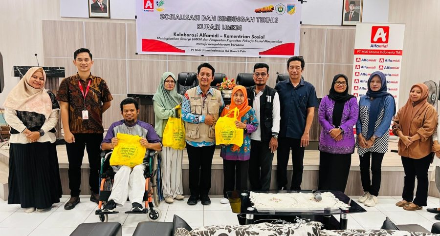 Alfamidi Dorong UMKM Sulteng Tingkatkan Produktivitas dan Akses Pemasaran