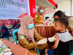 Alfamidi Gelar Edukasi Balita dan Vaksinasi Campak di Palu