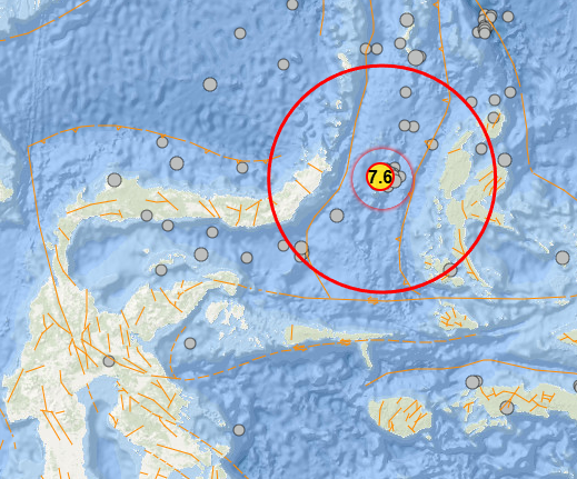 Bitung Diguncang Gempa Magnitudo 7,6, Sejumlah Wilayah Dilanda Tsunami