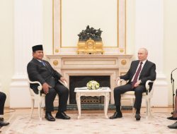 Prabowo Ucapkan Hari Kosmonaut untuk Putin dan Warga Rusia, Sorot Nama “Gagarin” di Indonesia