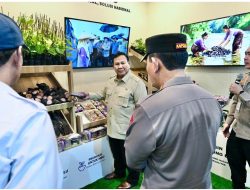 Dari Tongkol Jagung Jadi Briket, Prabowo Puji Inovasi Polri di Sektor Pangan