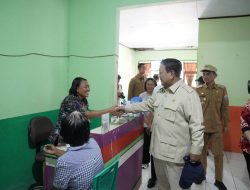 Dari Filipina Prabowo Langsung ke Pulau Miangas untuk Cek Fasilitas Kesehatan Masyarakat