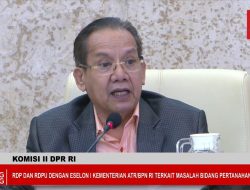 Komisi II DPR RI Minta Kementerian ATR/BPN Tinjau Ulang Kebijakan Bank Tanah di Lembah Napu