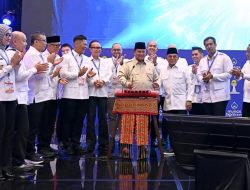 Prabowo di Munas HIPMI: Tak Ada Pertumbuhan Ekonomi Tanpa Nasionalisme
