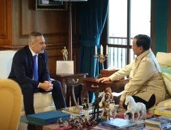 Prabowo Terima Menlu Turki di Hambalang, Bahas Palestina hingga Situasi Timur Tengah