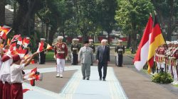Prabowo Sambut Kedatangan Presiden Jerman Steinmeier dengan Upacara Kenegaraan dan 120 Pasukan Berkuda