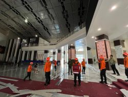 Gempabumi Tektonik M6,7 di Palu, Plafon Auditorium Gedung Untad Ambrol