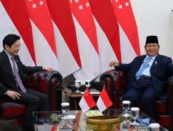 Prabowo: Indonesia dan Singapura Berkepentingan Jaga Keamanan Selat Malaka